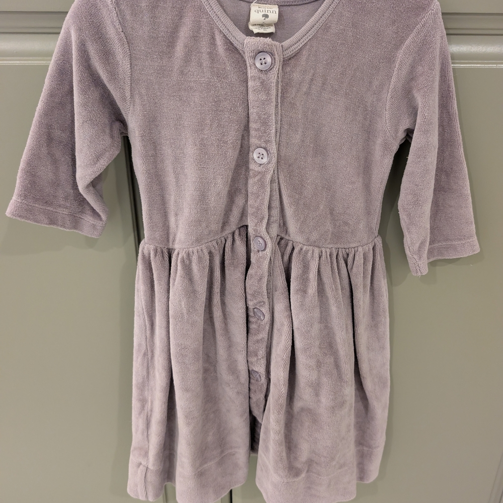 Kate Quinn Lavender Button-Up Top